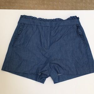 J.crew blue shorts size 4 pockets